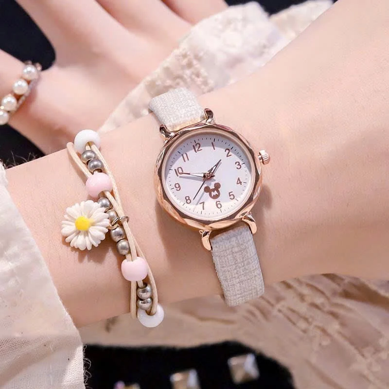 Đồng hồ nữ Seisen SE16 thời trang mặt tròn nhỏ xinh xắn, da pu chắc chắn phong cách Hàn Quốc
