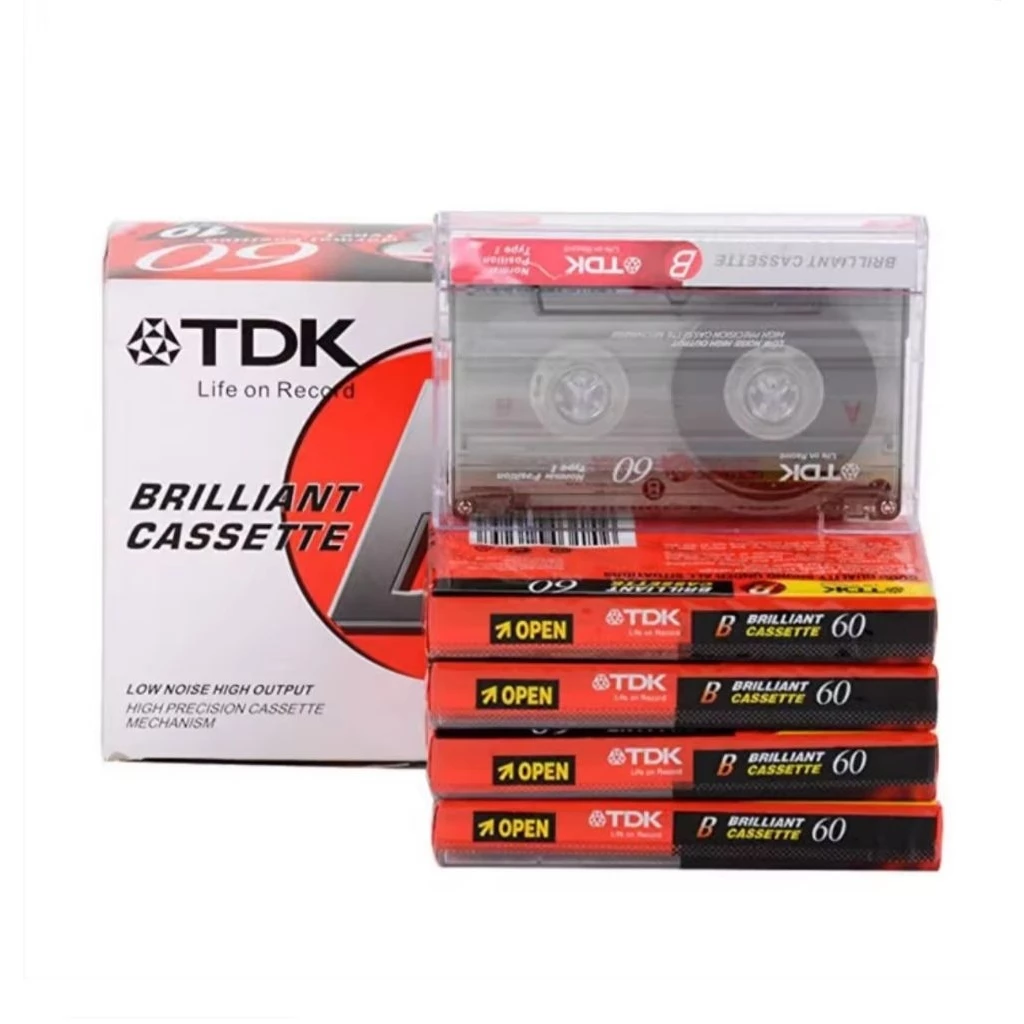 Phôi Băng Cassette Trắng TDK Thu Âm Chuyên Nghiệp Nghe Nhạc Chất Lượng Cao -  Catxet Catset