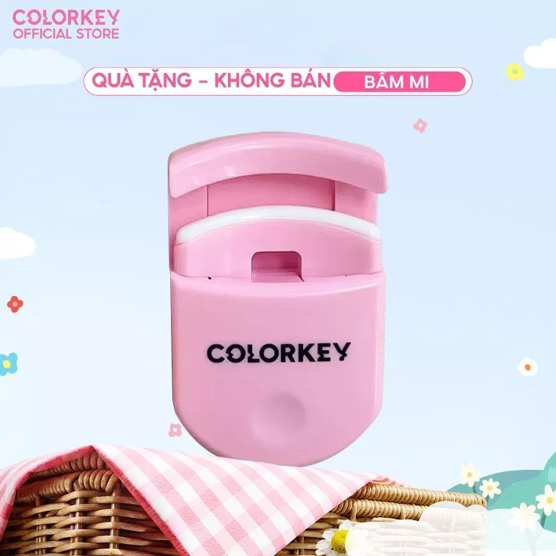 [QUÀ TẶNG - KHÔNG BÁN] Bấm Mi COLORKEY Hỗ Trợ Mi Cong Màu Hồng Nhỏ Gọn