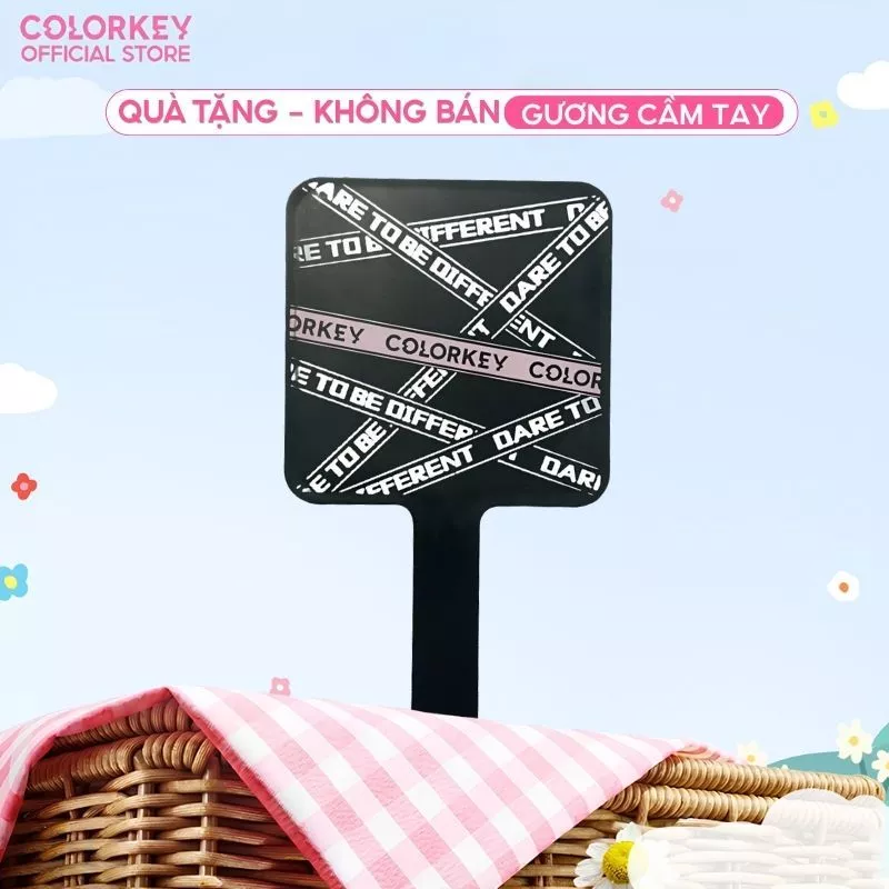 [QUÀ TẶNG - KHÔNG BÁN] Gương Trang Điểm Cầm Tay Siêu Nét COLORKEY