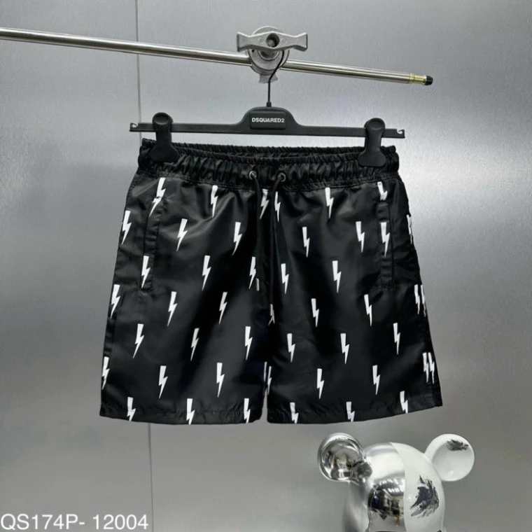 Quần đùi boy phố họa tiết tia sét chất liệu cotton cao cấp co giãn bốn chiều thoáng mát - Quần Short Nam Hottrend 2026