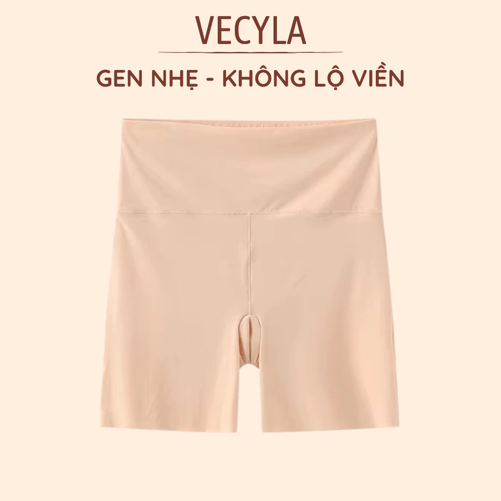Quần váy su VECYLA -Quần đùi mặc váy cạp cao, Quần mặc trong váy chất su mềm mịn thoáng mát QV612