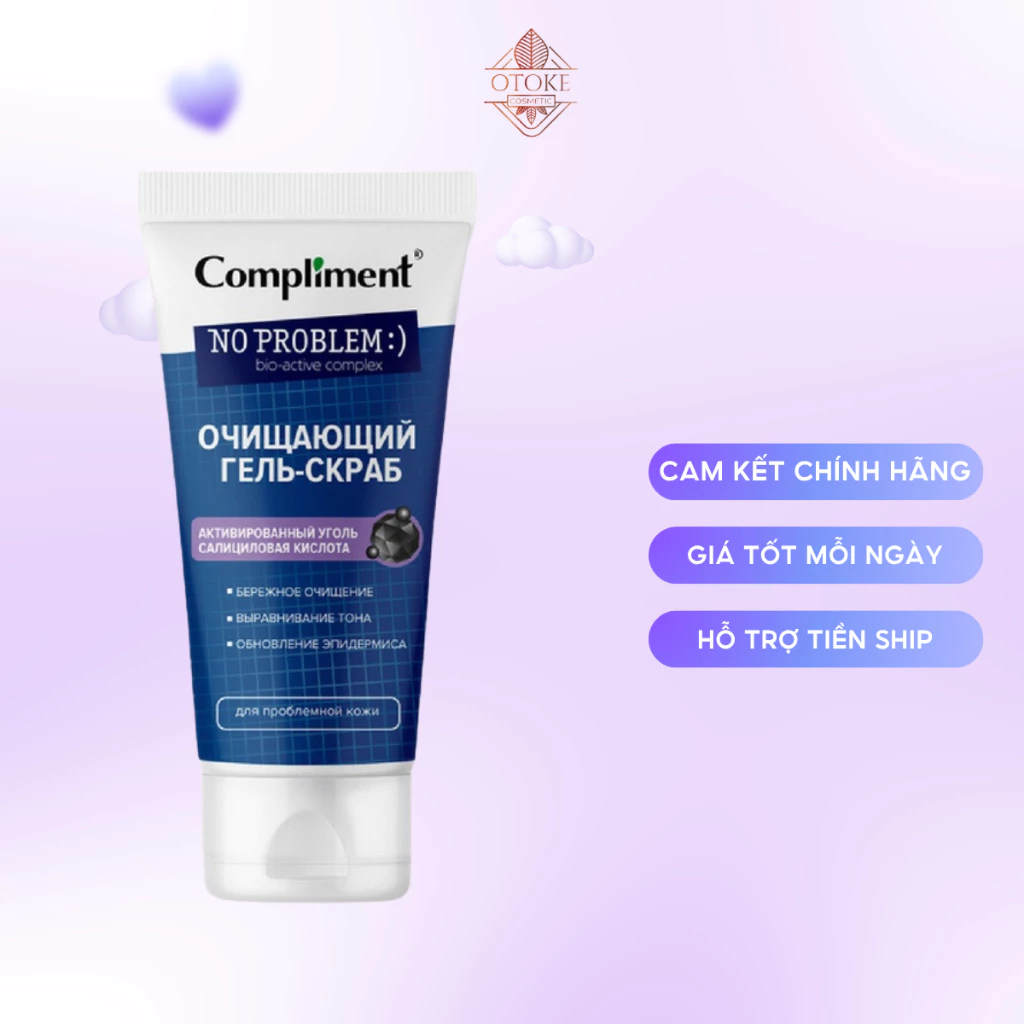[TRỢ GIÁ] Tẩy tế bào chết da mặt Compliment làm sạch, ngừa mụn 80-150ml