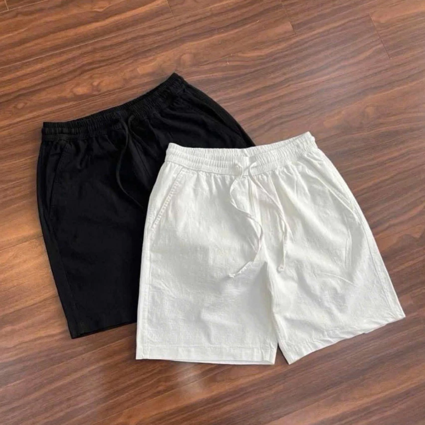 Quần Short Kaki Nam ZUTEE QS61 Chất Vải Kaki Coton Cao Cấp Form Trên Gối Thoáng Mát