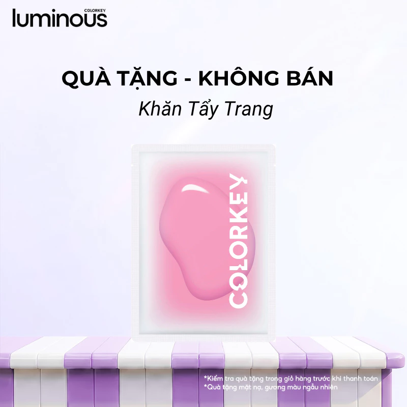 [QUÀ TẶNG] Khăn Giấy Tẩy Trang Colorkey