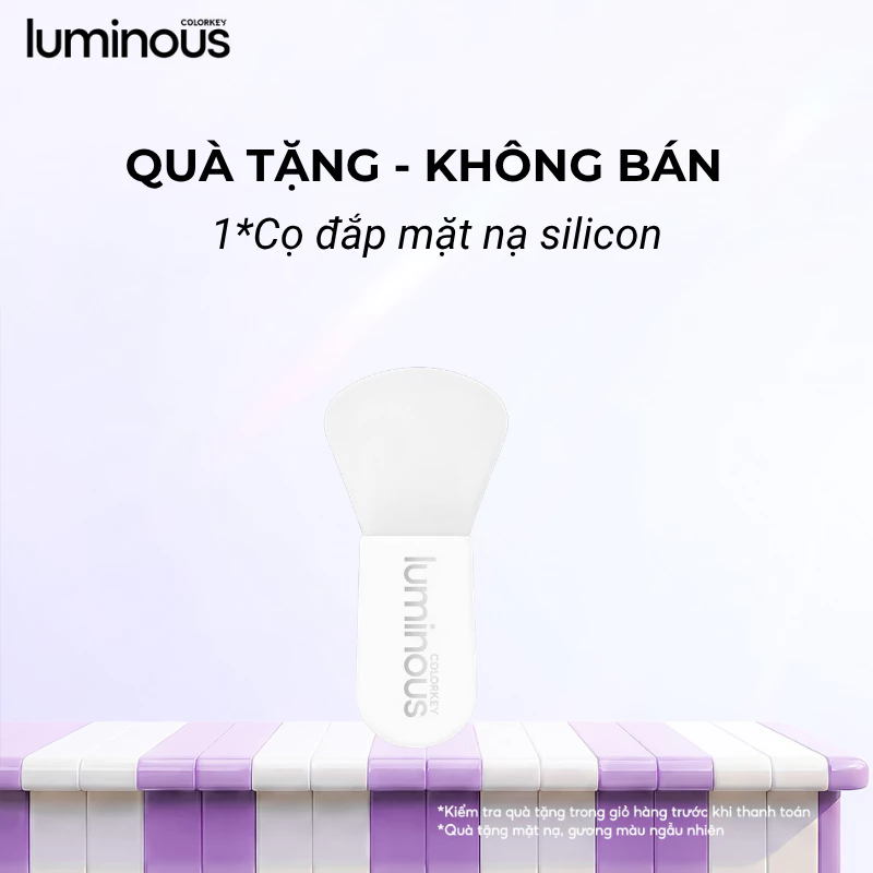 [QUÀ TẶNG KHÔNG BÁN] Cọ Silicone 2 trong 1 hỗ trợ đắp mặt nạ và rửa mặt, giúp tẩy tế bào chết và loại bỏ sợi bã nhờn