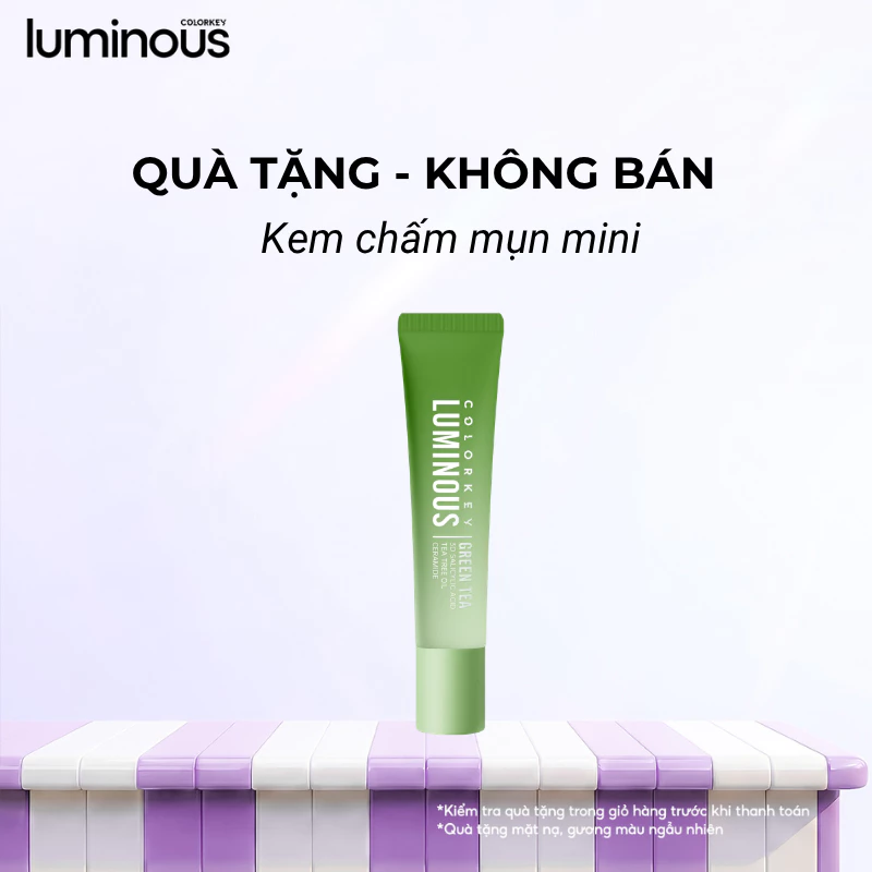 [MINI SIZE] Kem Chấm Mụn Colorkey Luminous | Hỗ Trợ Giảm Mụn, Làm Mờ Vết Thâm Mụn Và Dưỡng Da Mềm Mịn 5g
