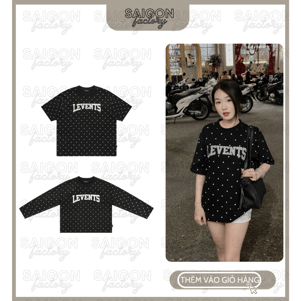 [MỞ BÁN] Áo thun Dài Tay Long Sleeve Raglan Chấm Bi V2 Chất liệu Cotton 250gsm Dày Dặn Đứng Form
