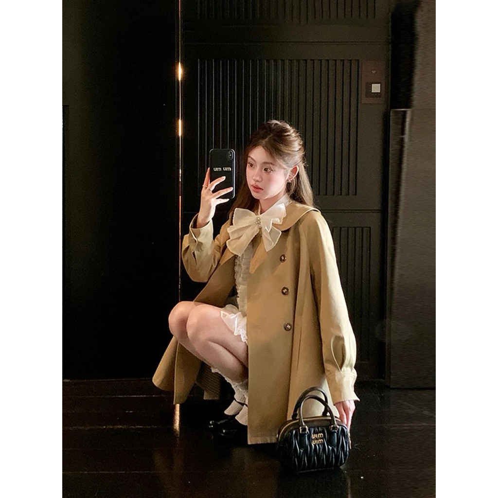 ✨ ÁO KHOÁC TIỂU THƯ HÀN QUỐC PHỐI NÚT ✨