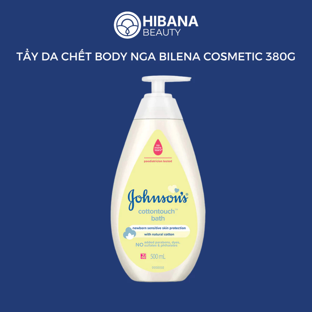 Sữa tắm gội toàn thân Johnson's Cottontouch Top-to-Toe Bath 500ml