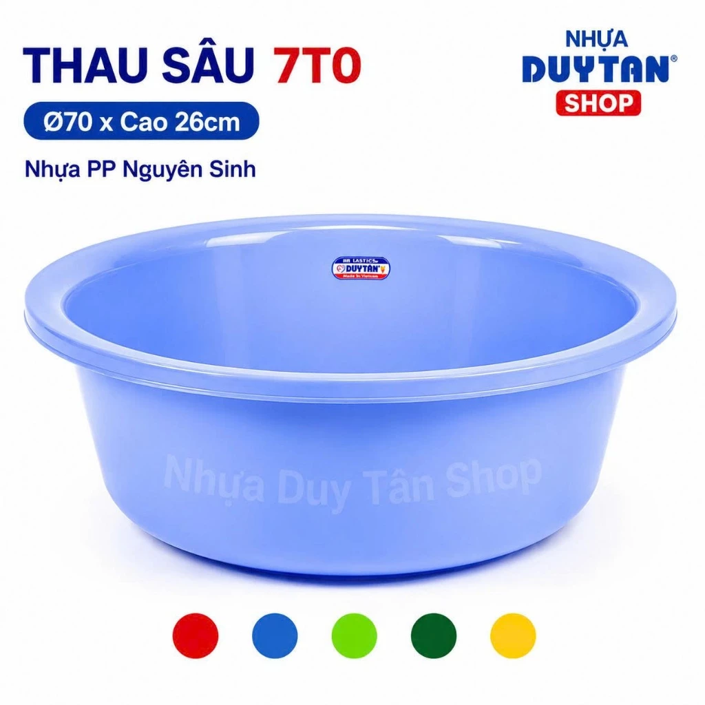 Thau nhựa Duy Tân 4,0T/4,5T/5,0T/5,5T/6,0T/6,5T/7,0T