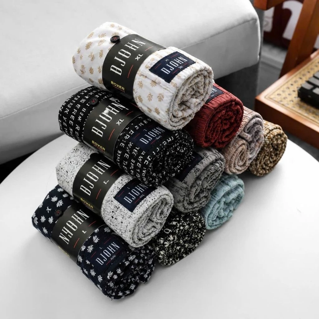 Quần đùi nam mặc nhà cotton , Quần mặc ngủ , lót đùi bigsize 90kg - 3bros Quần Ngủ