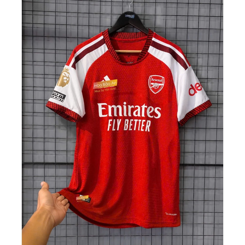 [Chỉ Có Áo] Áo Bóng Đá Phiên Bản Pla.y.e.r CLB Arsenal 26/27 Sân Nhà - Hàng Thailand Cao Cấp fom âu
