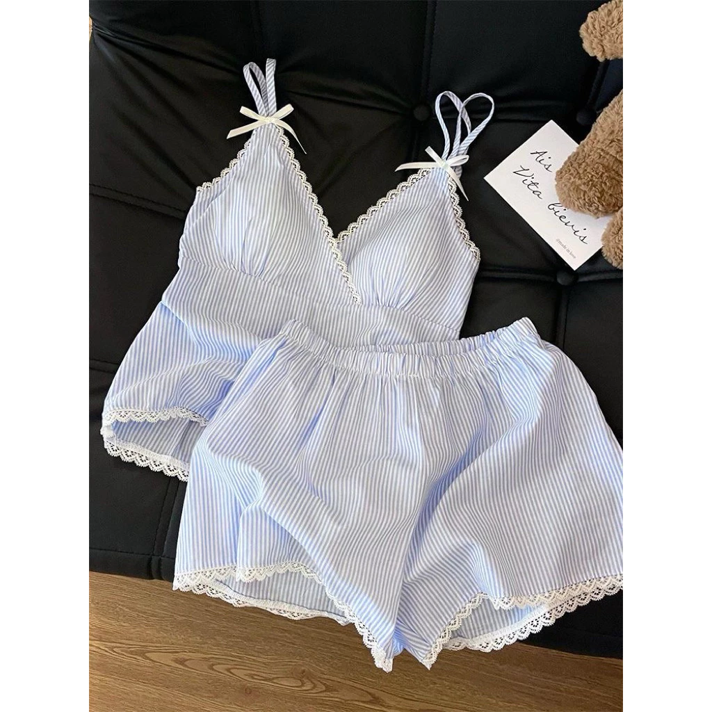 [ 𝓣𝓱𝓮𝓫𝓮𝓮𝓷_𝓼𝓽𝓸𝓻𝓮] Bộ ngủ 2 dây siêu xinh xắn Qc cc nhiều mẫu cho các nàng lựa chọn