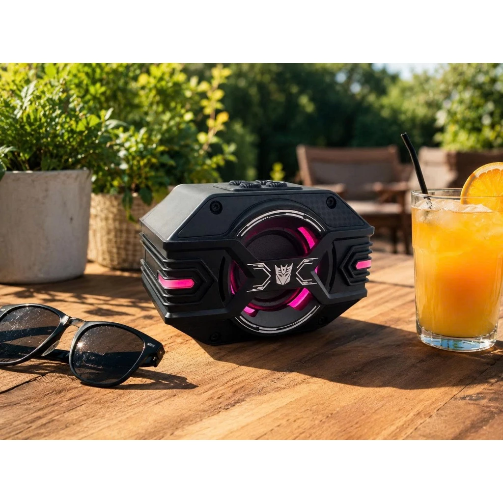 Loa Bluetooth Chính Hãng TRANSFORMERS TF V5.3 - Loa Không Dây Mini Đèn LED RGB Âm Bass Đỉnh Pin Trâu 1500mAh