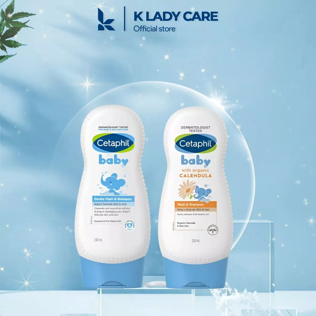 Sữa tắm gội dịu lành & hoa cúc cho bé CETAPHIL BABY GENTLE WASH&SHAMPOO 230ml - Hân Korea