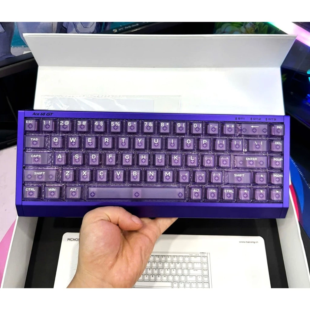 Bàn Phím cơ MCHOSE Ace 68 GT Nhôm CNC - 16K Polling Rate - SOCD  , giá rẻ nhất thị trường