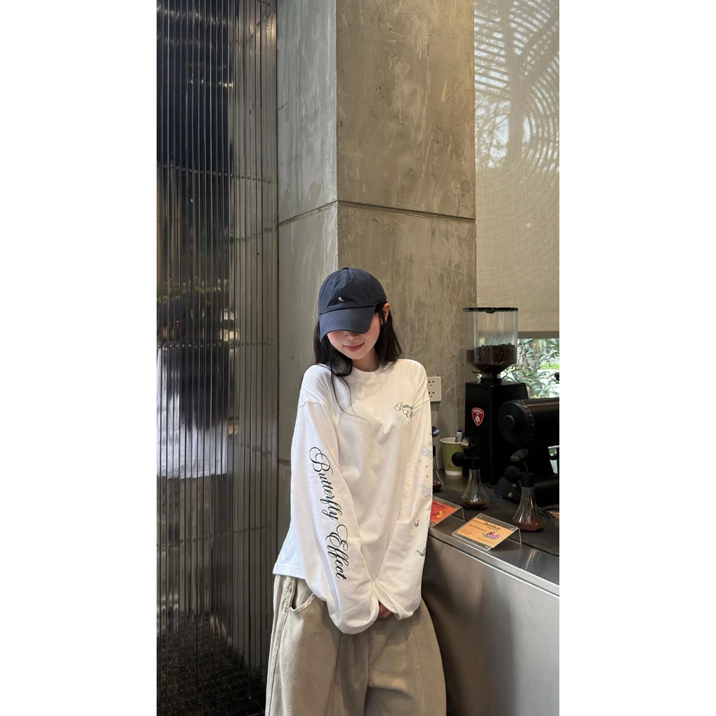 Áo Thun Tay Dài Unisex Form Boxy Chất Vải Cotton 280GSM Cao Cấp