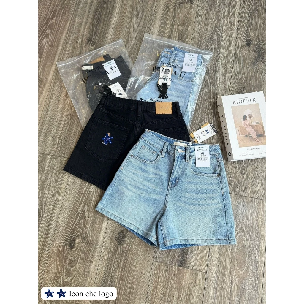 Quần short basic GẤU mềm Sofm Wear- Chuyên Jeans Nữ