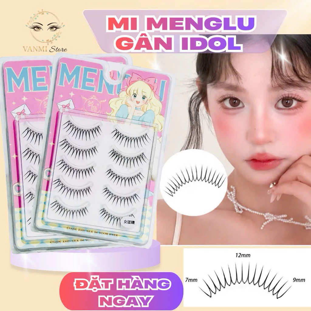 Mi Giả Gân Menglu, Mi Idol Kpop, Mi Thiết Kế Cô Dâu Ứng Dụng - Vanmi Store