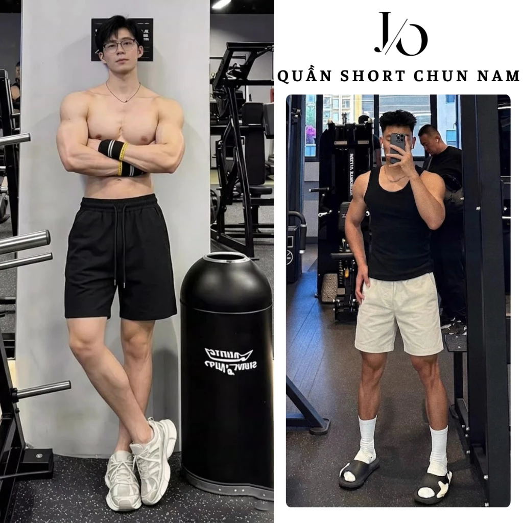 [DEAL SOOC] Quần Short Kaki Nam Trắng Trơn Cạp Chun Dây Rút Quần Kaki Sooc Nam 3 Màu Nổi Bật Form Ngắn Trên Gối