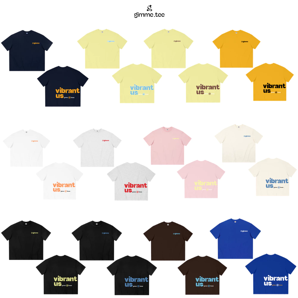 Áo Thun Boxy Ver.2 Gimme - GIMME HOUSE  - Premium Cotton 250gsm Cotton 2 Chiều - GMBX49