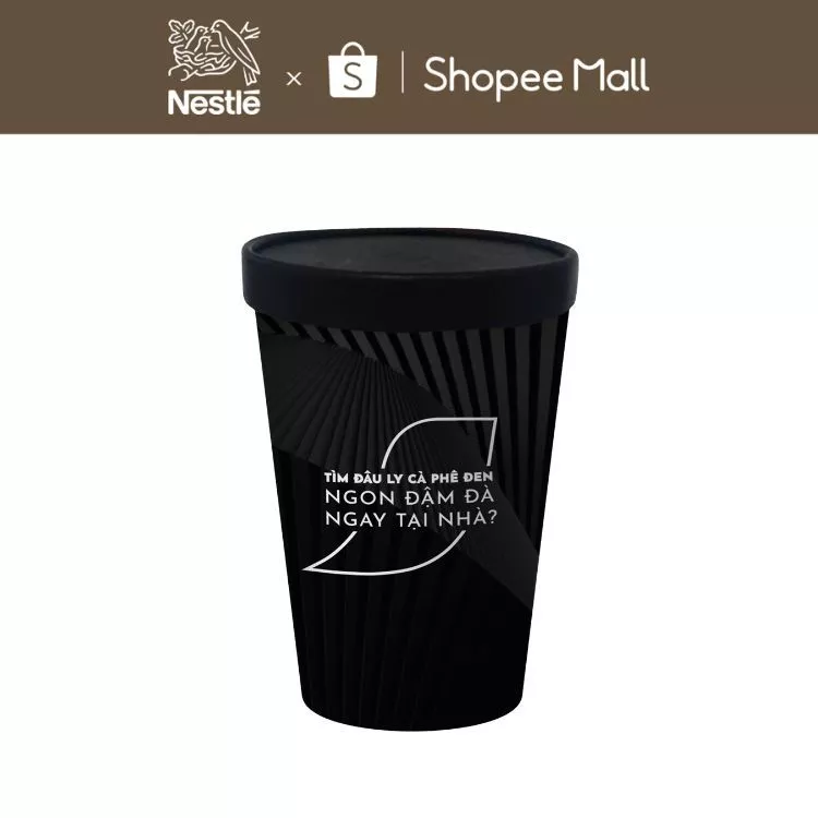 [GRO - Quà tặng không bán] Mẫu thử cà phê đen NESCAFÉ Signature V2 (dạng ly) NESCAFÉ