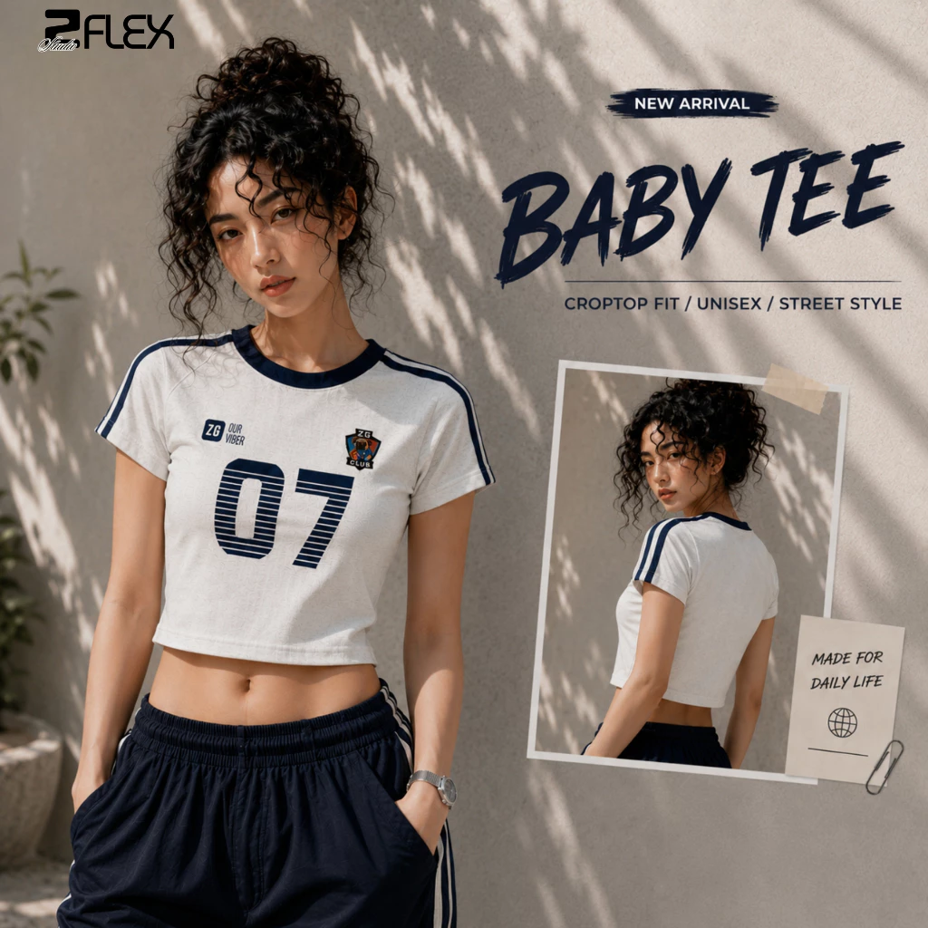 Áo Thun Baby Tee ZGO AZG32 Tay Ngắn Cổ Tròn In Hình Vải Cotton Co Giãn 2 Chiều