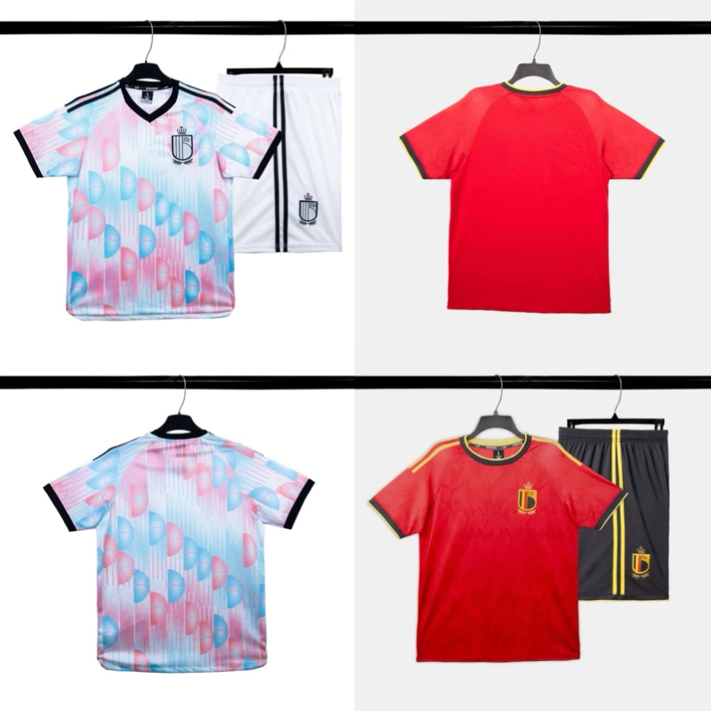 Bộ quần áo đá bóng , đồ đá banh đội tuyển Bỉ Wc2026 strivend siêu xinh, ấn tượng, chất vải cao cấp thoáng mát