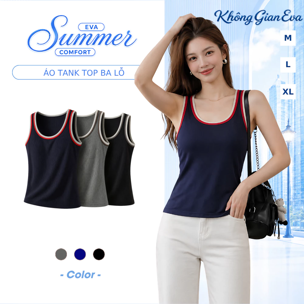 Áo Tank Top Nữ Vải Modal Kháng Khuẩn Form Ôm Nhẹ Siết Eo Phù Hợp Chơi Thể Thao 8008