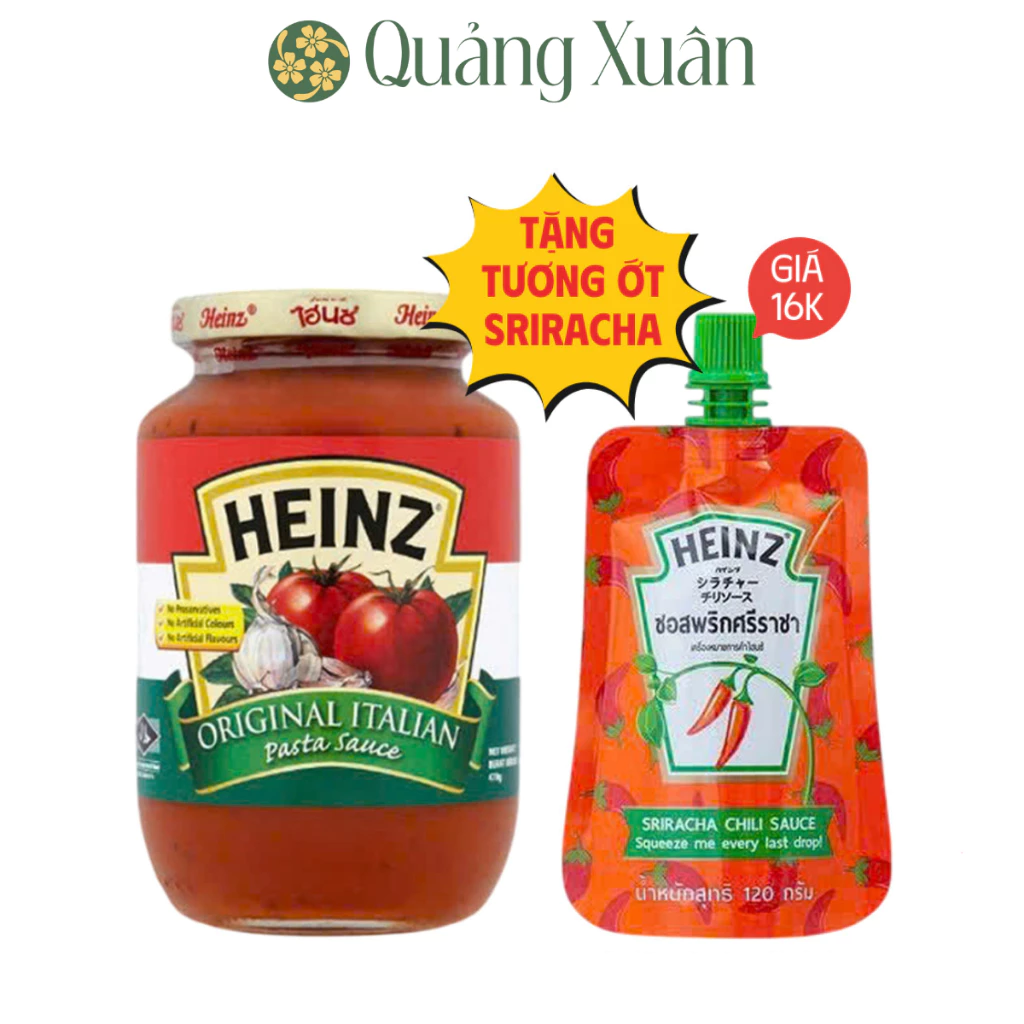 [HSD: 04/2027] Hũ Sốt Mỳ Ý HEINZ 470g