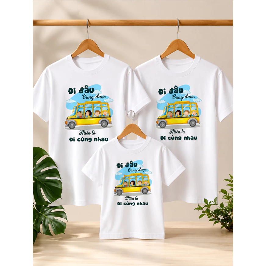 Áo Thun Gia Đình, Đồng Đội,Nhóm In n Hình Đẹp Nổi Bật MODEL: B2B