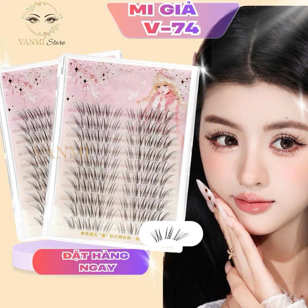 Mi Giả Yuxiaoya - Mi Giả Mỏng Nhẹ, Làm Mi Nền hay Mix Mi đa dạng