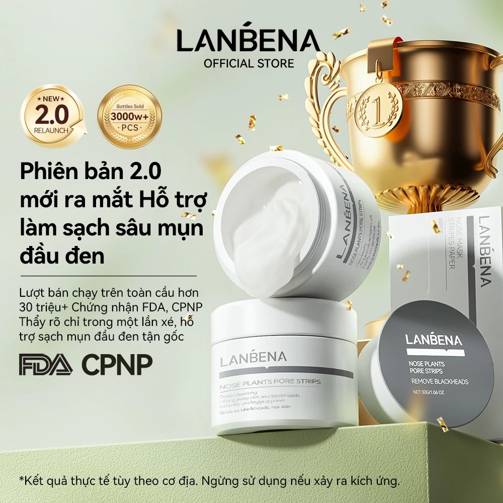 LANBENA Lột mụn đầu đen(30g)- làm sạch mụn lột mụn mặt nạ đất gel lột mụn mụn đầu đen Skincare