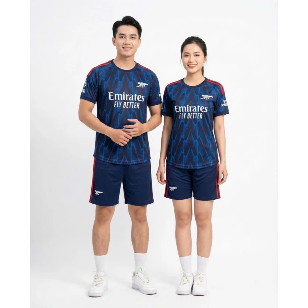 Bộ Đồ Đá Banh CLB Arsenal xanh đen