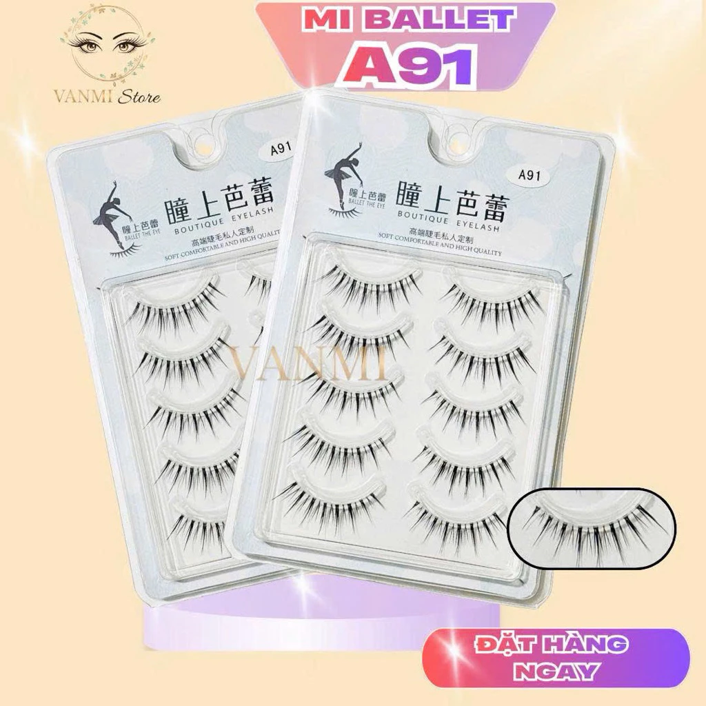 Mi Giả A91, Mi Giả Gân Trong Ballet Hot Trend Mix Mi