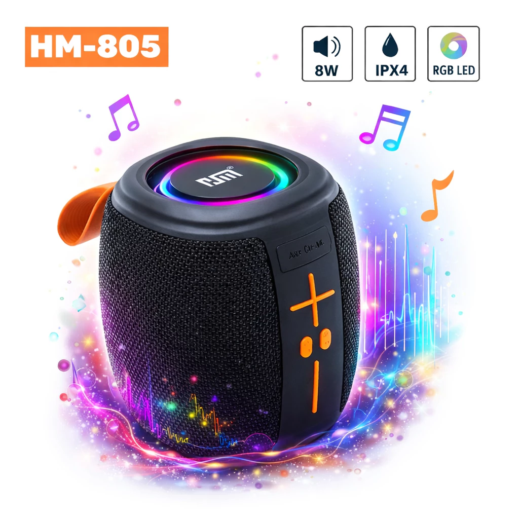 Loa Bluetooth Không Dây, Bass Mạnh, Công Suất 20W Chống Nước, LED Nháy Theo Nhạc Linkeetech