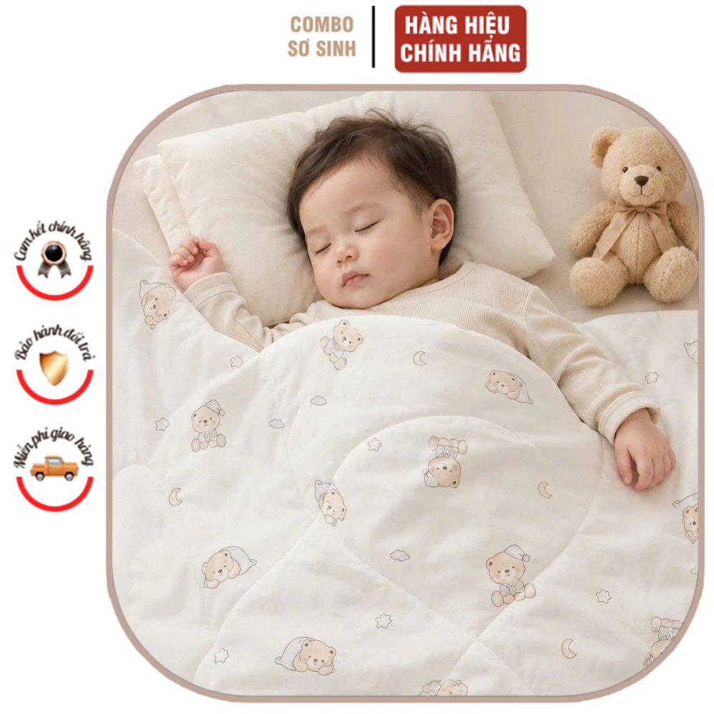 Chăn điều hòa, Chăn Bông Monona họa tiết cố tích cho bé vào mùa hè - Thoáng mát, mềm mịn, phong cách chuẩn Hàn Quốc.