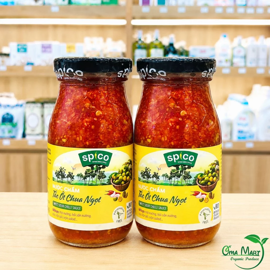 Nước Chấm Tắc Ớt Chua Ngọt SPICO 265g - Nước sốt chấm hải sản, đồ nướng, gà ủ muối chuẩn vị