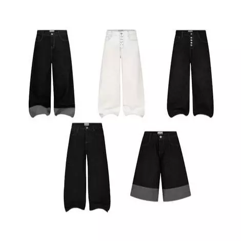 Quần Jean Ver.3 Dài/  chất liệu Denim form nam nữ phong cách trẻ trung WJeans0101