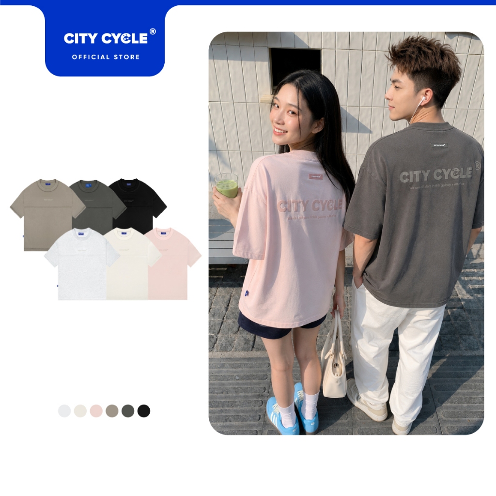 Áo thun phông unisex T Shirt form rộng mùa hè Local Brand Chính Hãng City…