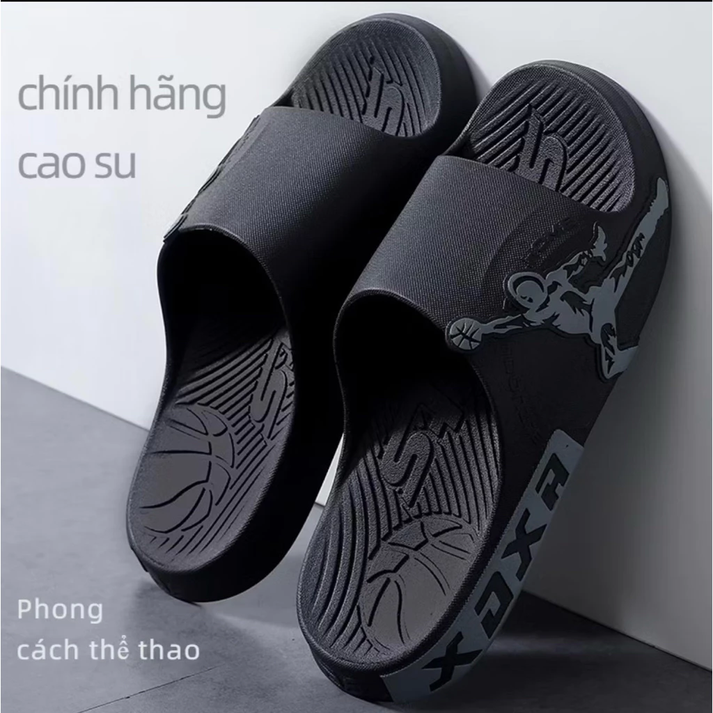 Dép Nam Quai Ngang Thể Thao Bóng Rổ XDX EVA Siêu Nhẹ – Chống Trượt, Êm Chân, Chống Nước, Dép Đi Trong Nhà & Ngoài Trời