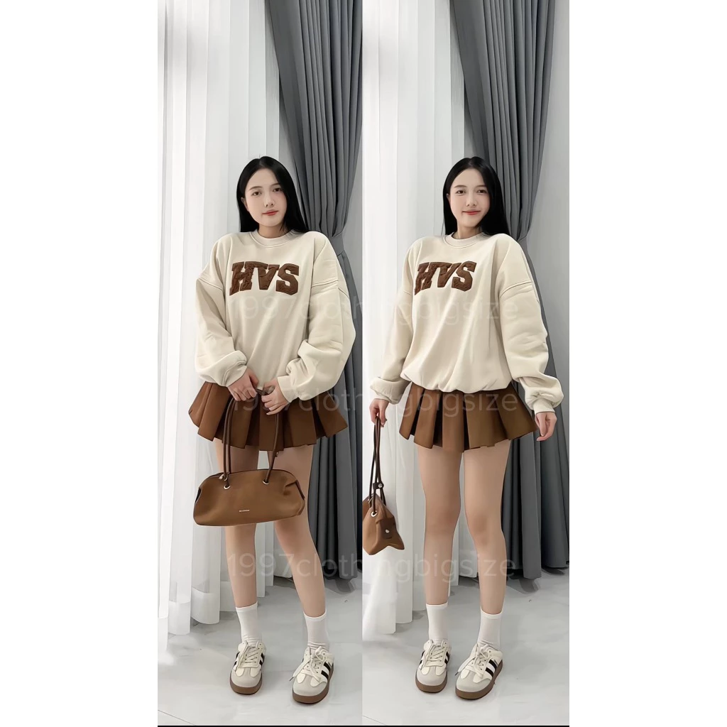 Chân Váy Xếp Ly Bản To Chất Liệu Da Lộn Mềm Mịn Có Quần Bảo Hộ WSH03