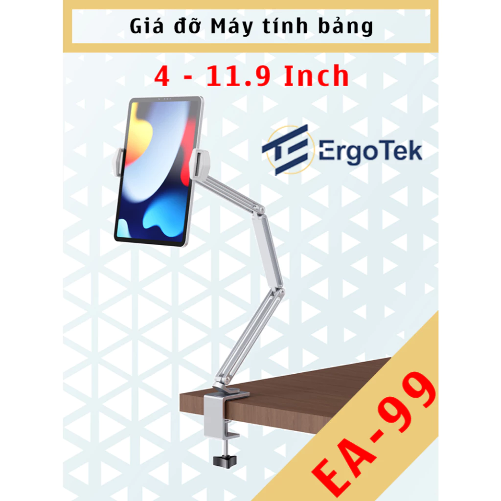 EA-99 Giá đỡ I.pad/ Máy tính bảng - Tay arm Máy tính bảng - Kẹp cố định #I99 #P60Plus #P60 #P67