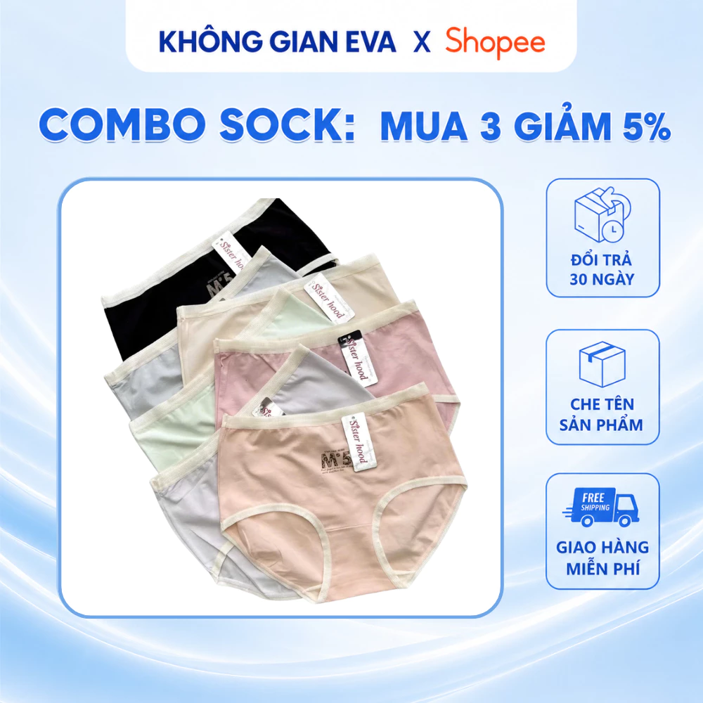 Quần Lót Nữ Cotton Mềm Mại Thoáng Khí Form Vừa 2620