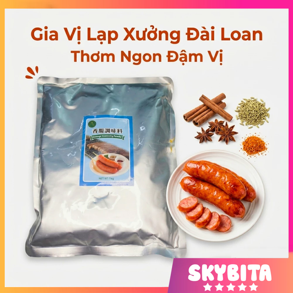 [1KG] Gia Vị Lạp Xưởng Đài Loan Nhập Khẩu