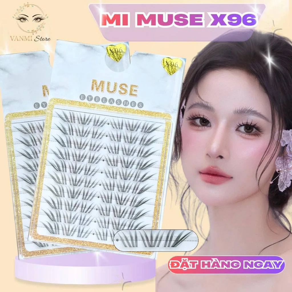 Mi mới Muse X96, mã mi cụm ứng dụng, đa dạng phong cách Make-up tại Vanmi Store