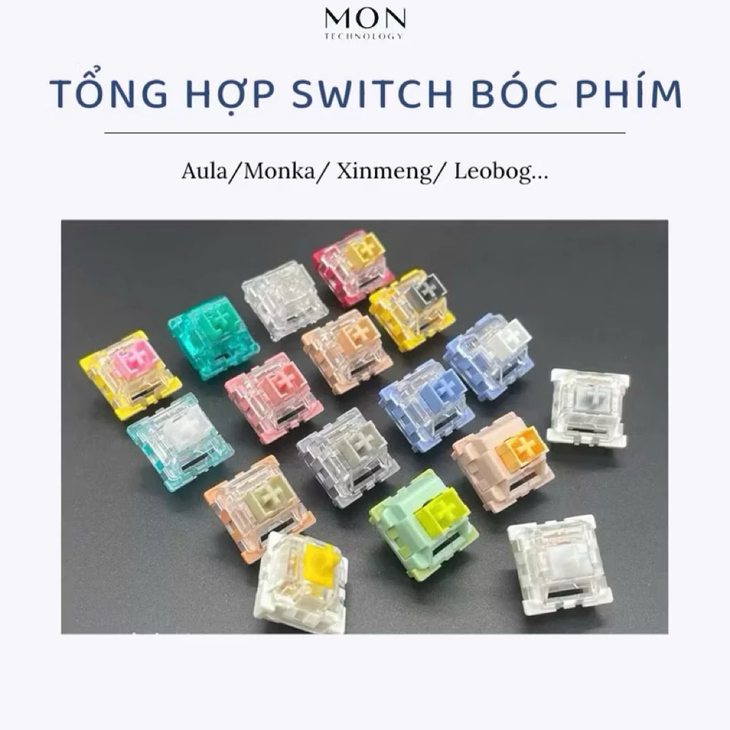 [Sẵn Hàng] Tổng hợp nhiều loại switch dùng để sưu tầm