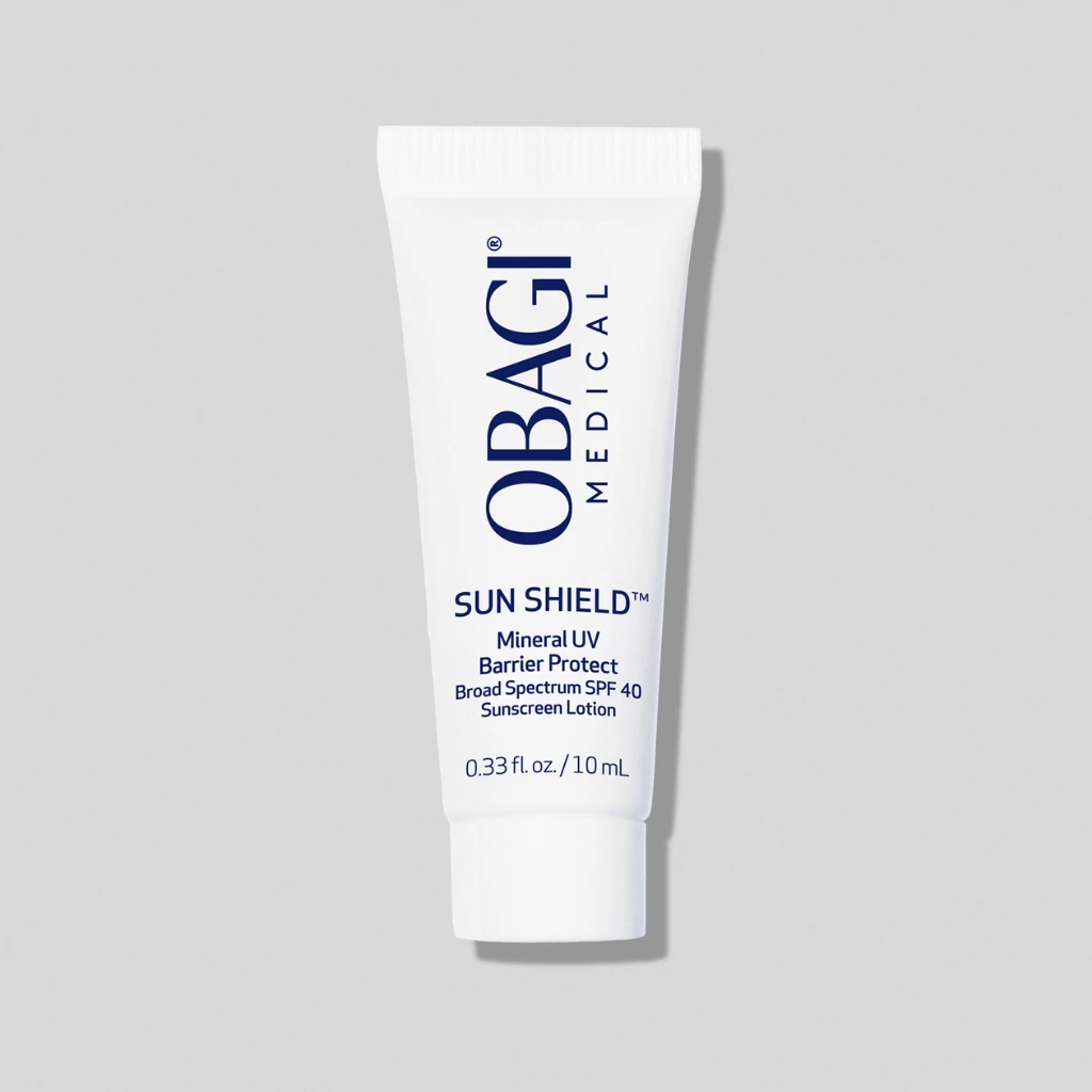 [GIFT] Kem chống nắng-362032002422/SUN SHIELD MINERAL UV BARRIER PROTECT BROAD SPECTRUM SPF 40 SUNSCREEN LOTION (10ml)