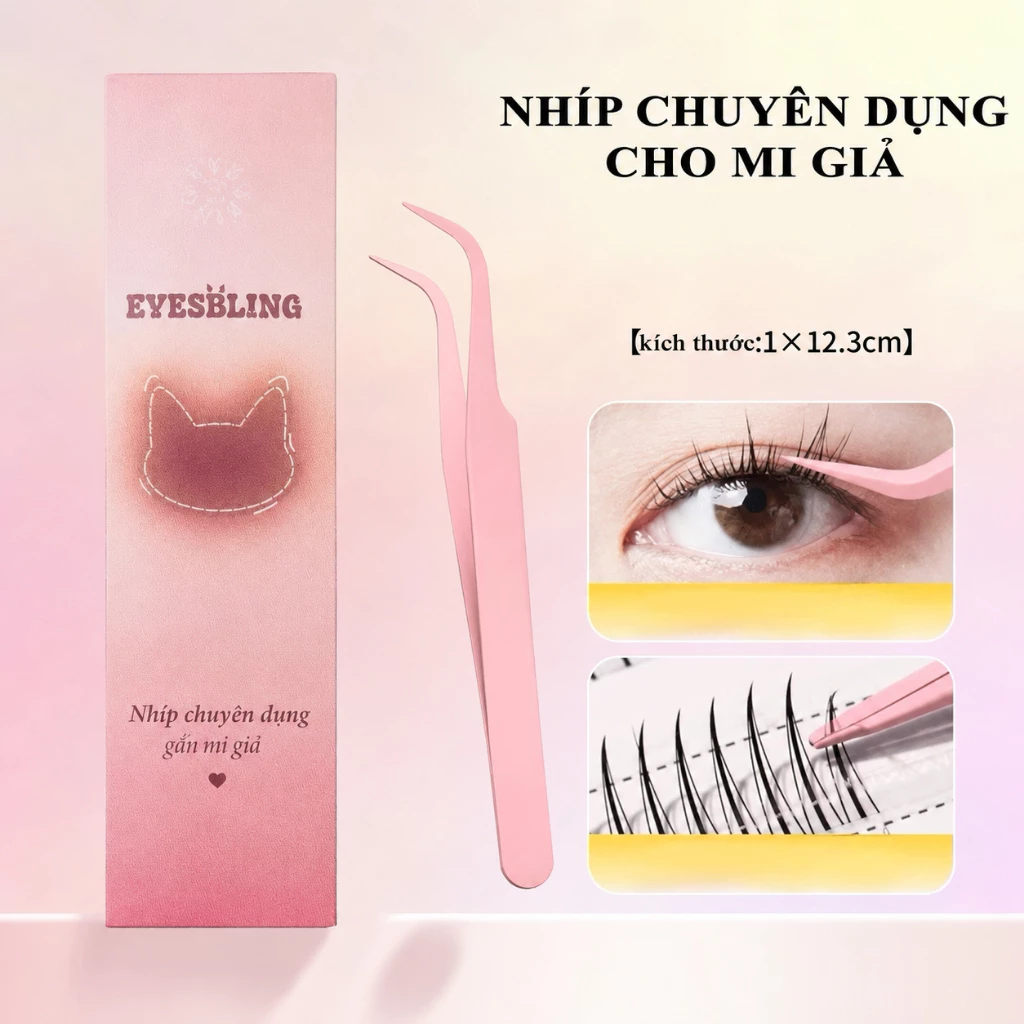 [QUÀ TẶNG KHÔNG BÁN] Nhíp Xinh Chuyên Dụng Dành Cho Mi Giả - MJ Shangpin